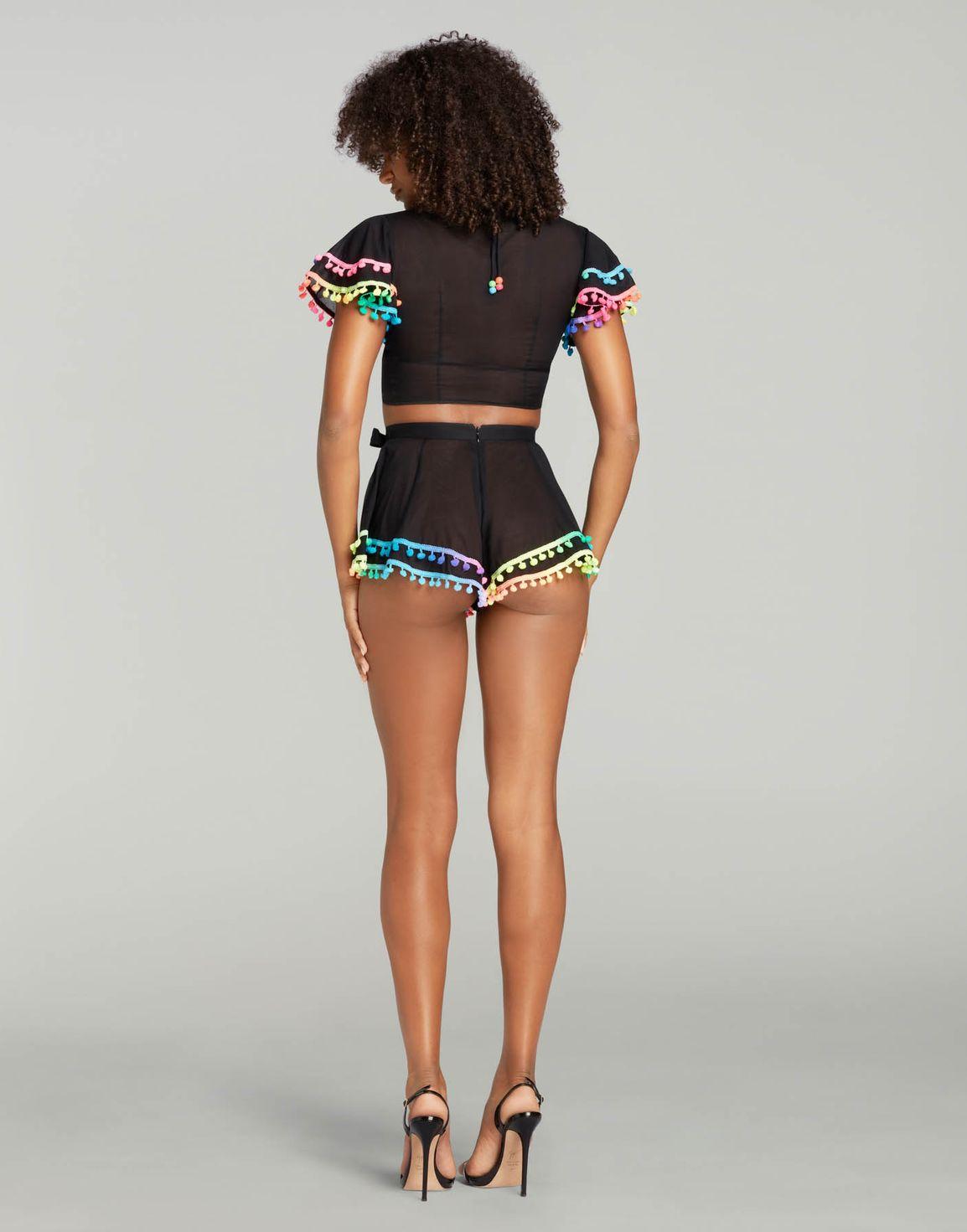 Lely Beach Cover Up Top Black | Agent Provocateur