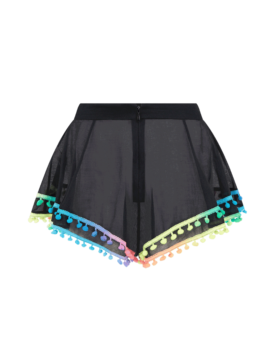 Lely Beach Cover Up Shorts Black | Agent Provocateur
