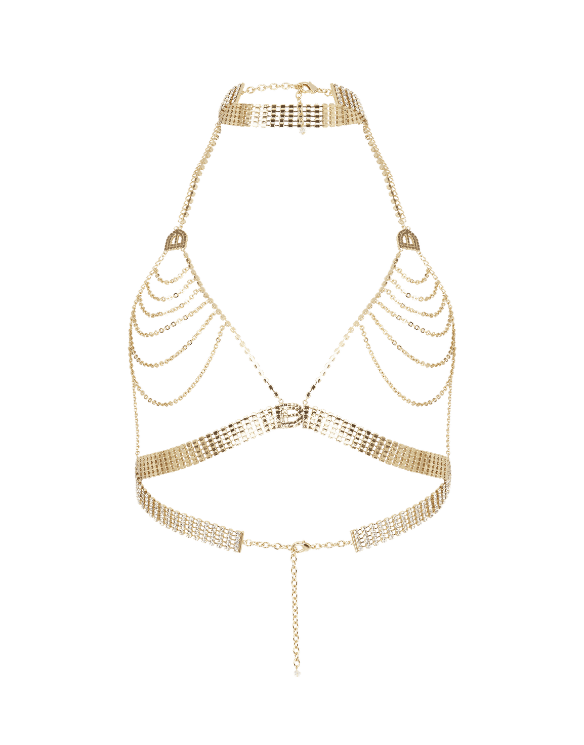 Shirelle Bra Gold/Crystal | Agent Provocateur