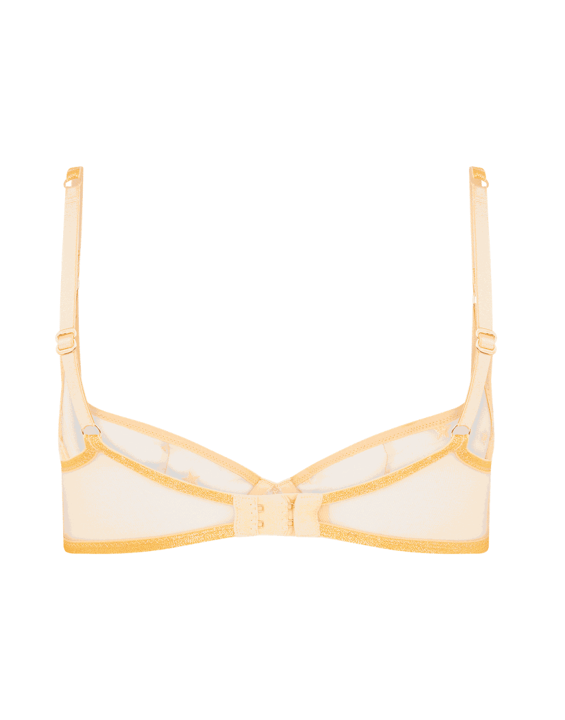 Zadi Demi Cup Underwired Bra Gold | Agent Provocateur