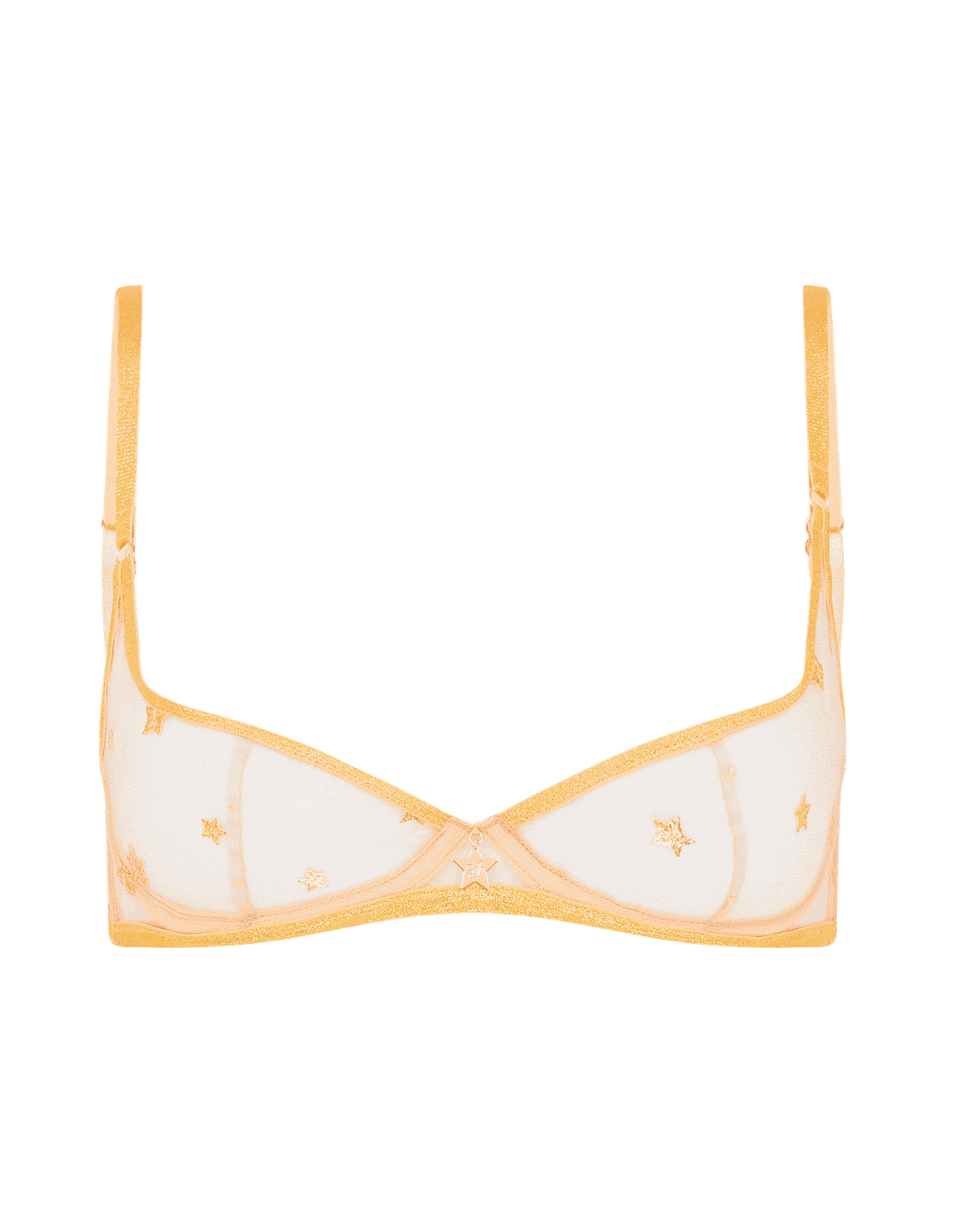 Zadi Demi Cup Underwired Bra Gold | Agent Provocateur
