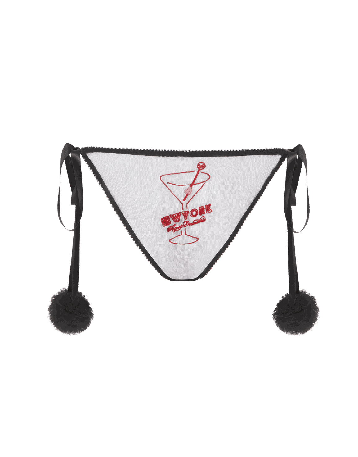 New York Tie Side Brief Black | Agent Provocateur