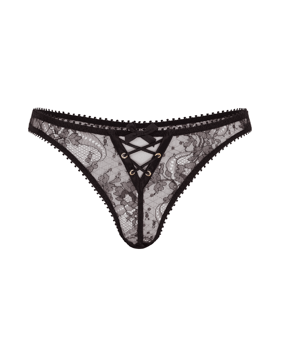 Vallentina Thong Black | Agent Provocateur