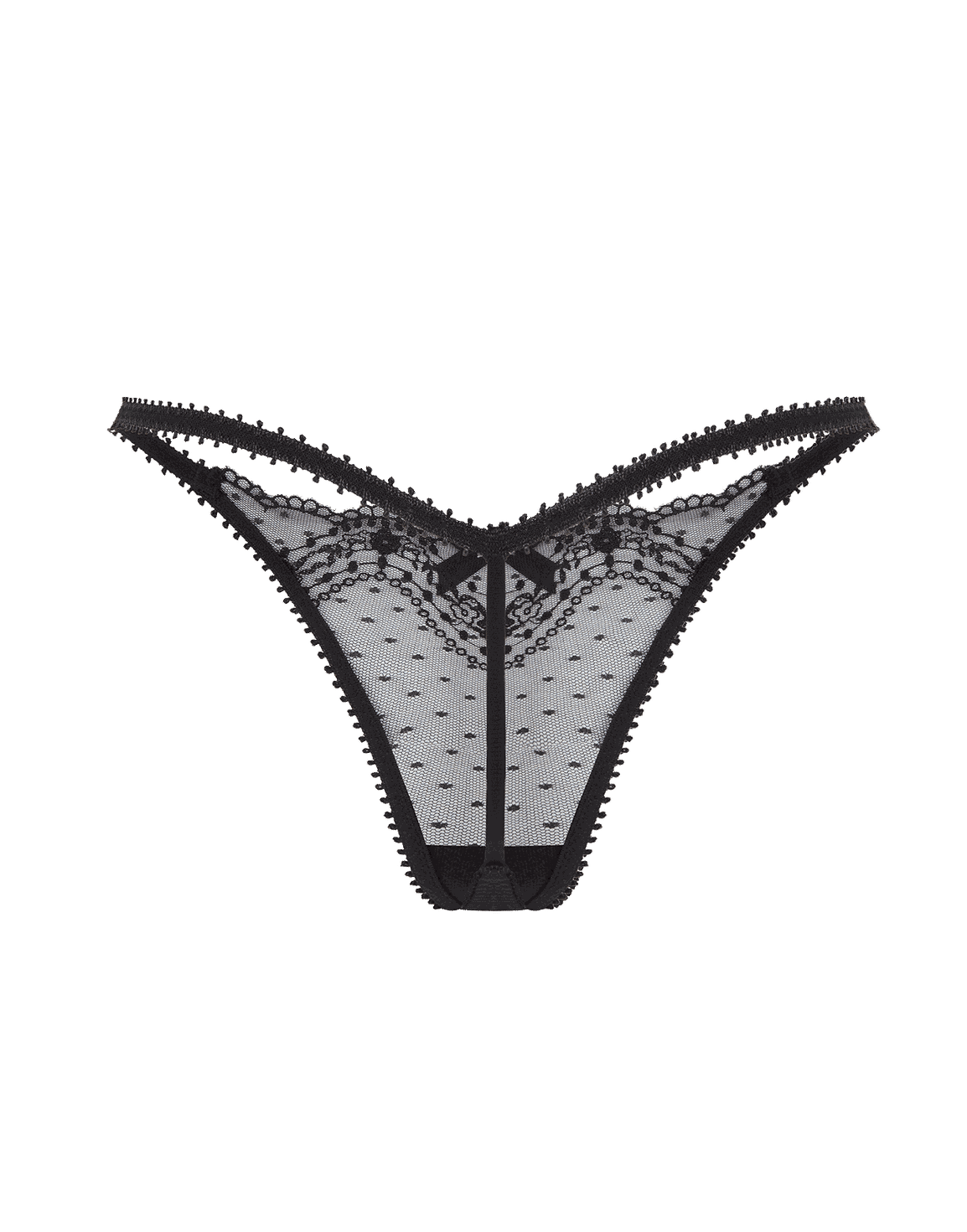 Yuma Thong Black | Agent Provocateur