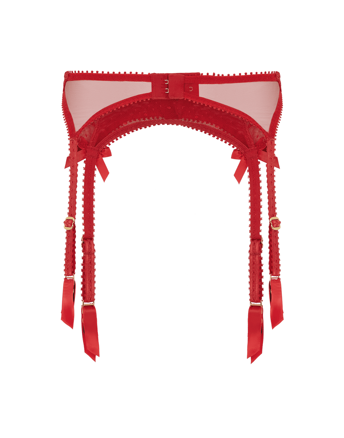 Yuma Suspender Red | Agent Provocateur