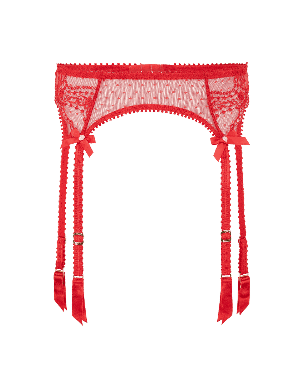 Yuma Suspender Red | Agent Provocateur
