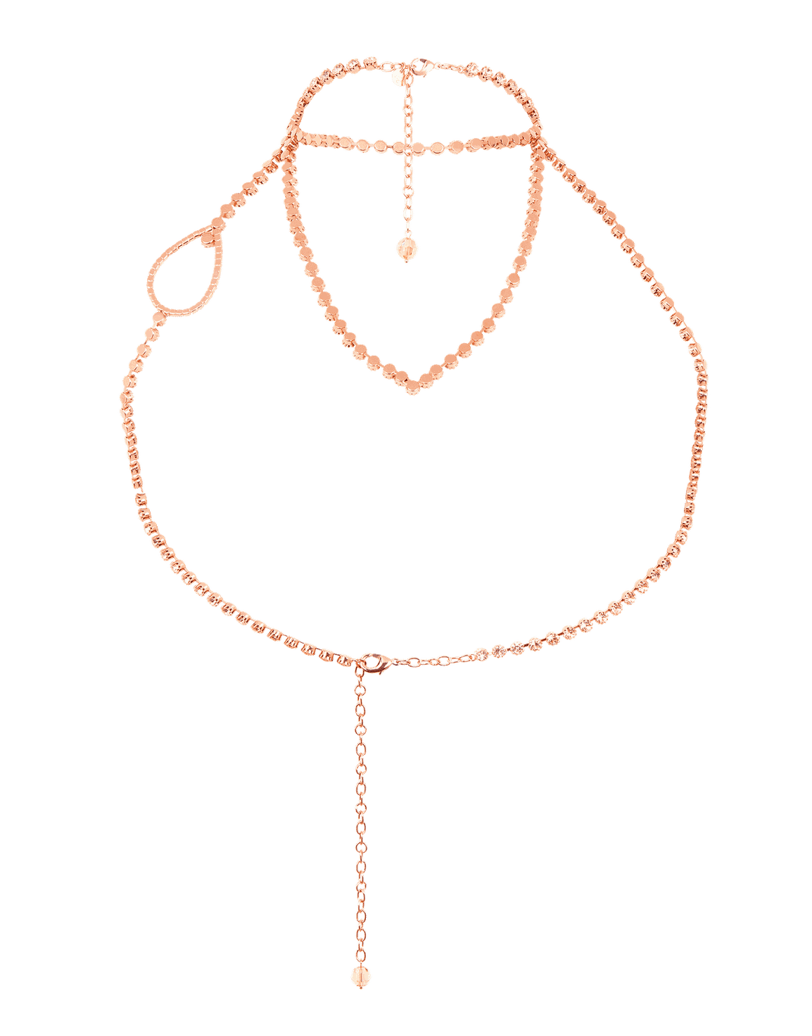 Glitz Body Chain Rose Gold | Agent Provocateur