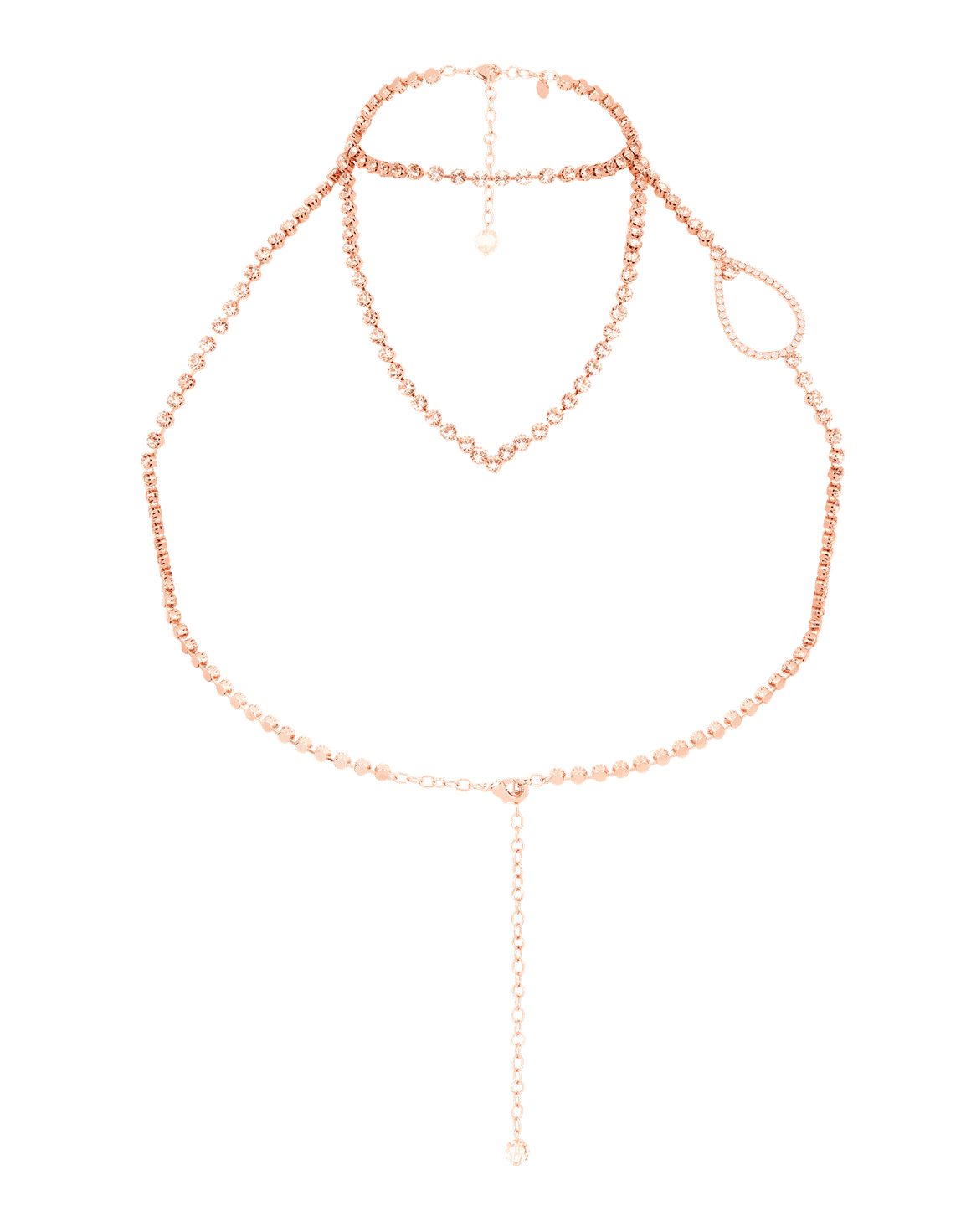 Glitz Body Chain Rose Gold | Agent Provocateur
