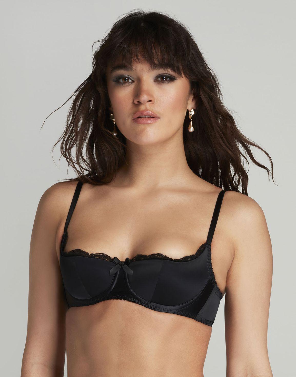 Sloane Balconette Underwired Bra Black | Agent Provocateur