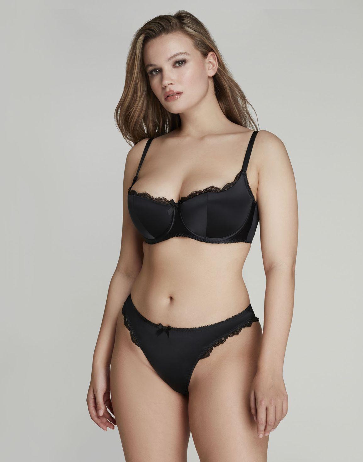 Sloane Balconette Underwired Bra Black | Agent Provocateur