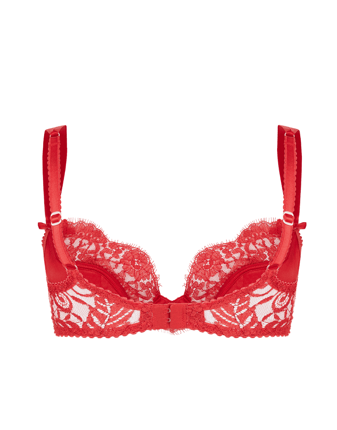 Kateryna Plunge Underwired Bra Red | Agent Provocateur