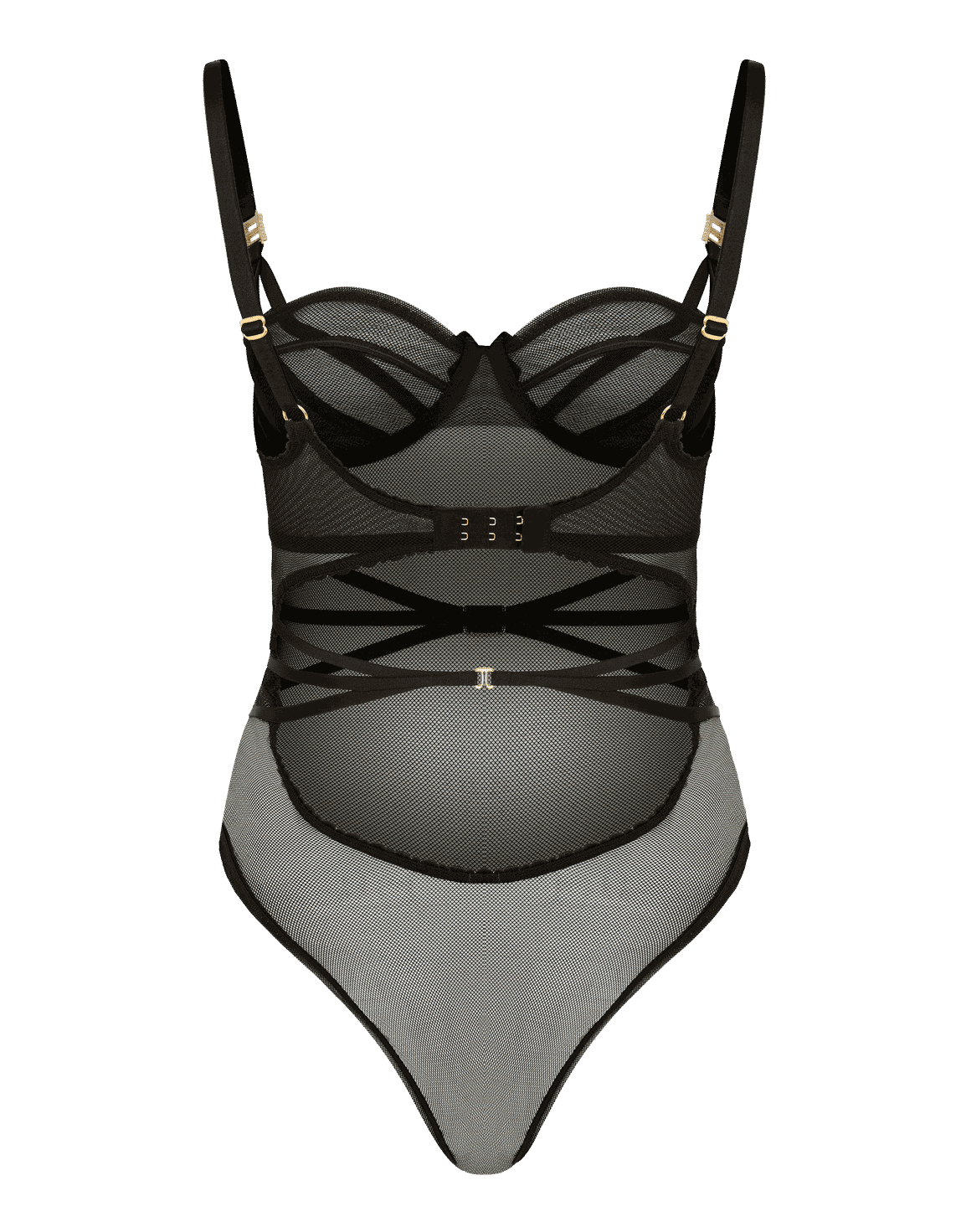 Aiden Bodysuit Black | Agent Provocateur