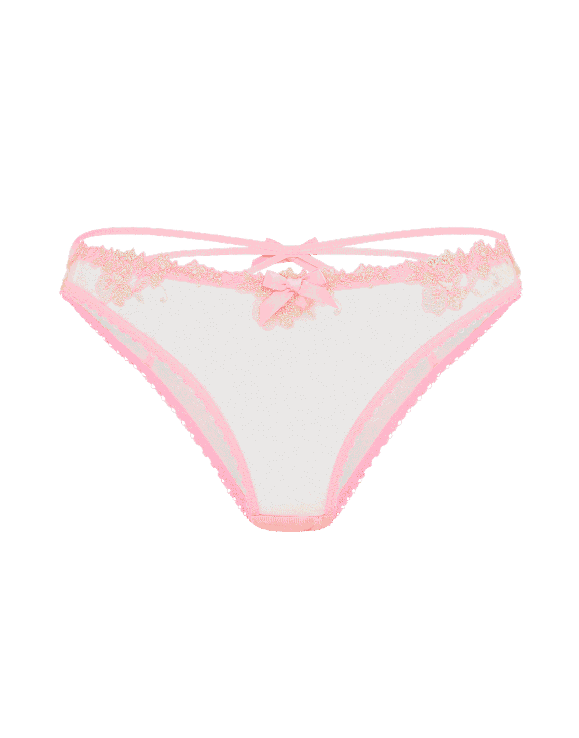 Tessy Full Brief Pink/Sand | Agent Provocateur