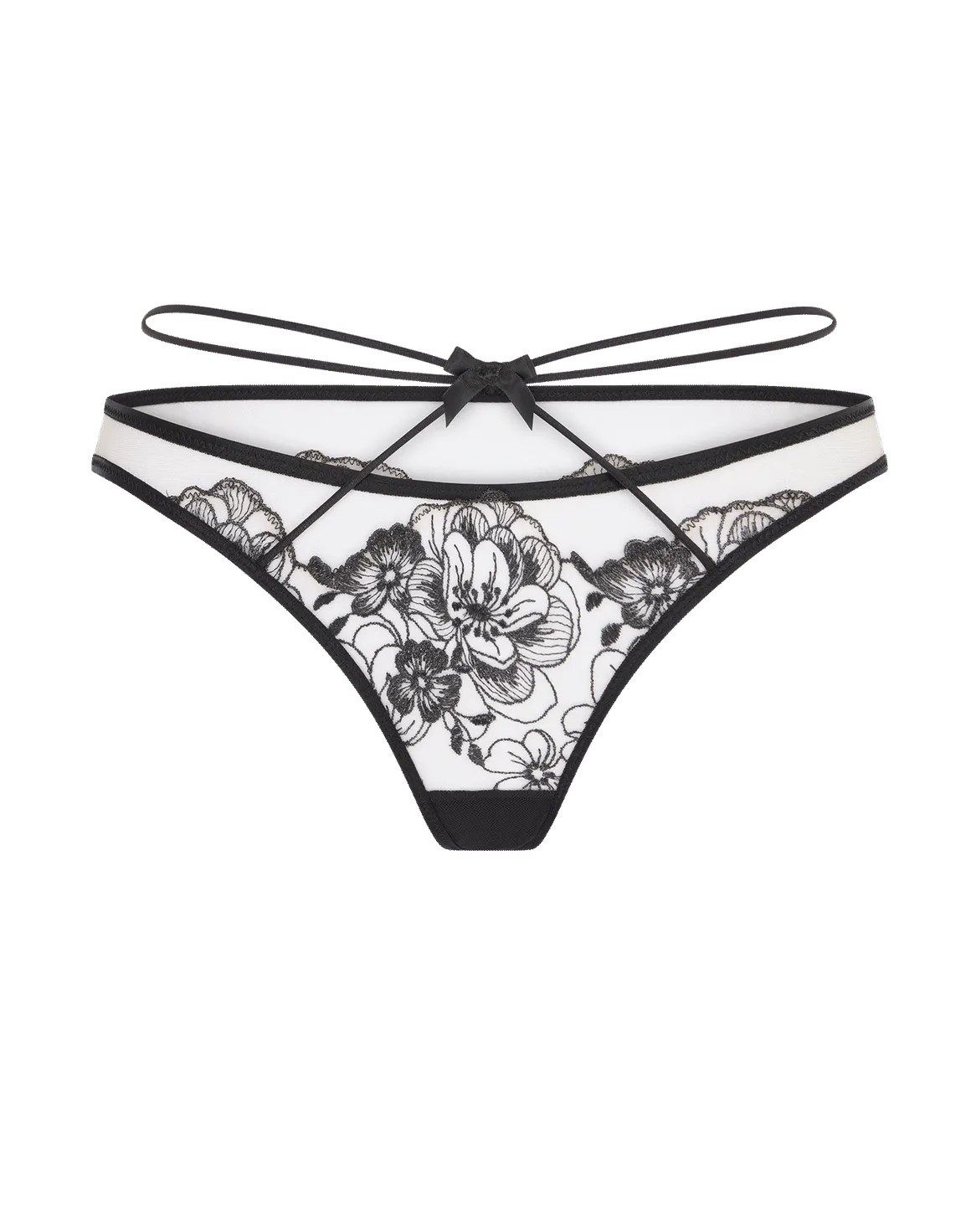 Kalia Full Brief Black/Sand | Agent Provocateur