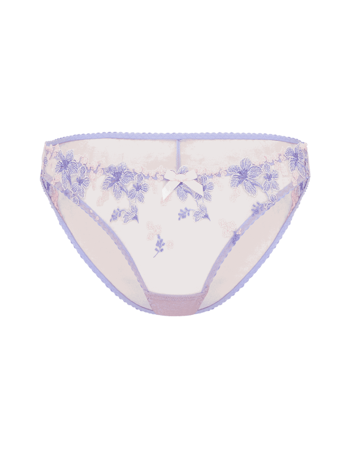 Cyrene Full Brief Baby Blue/Pink | Agent Provocateur