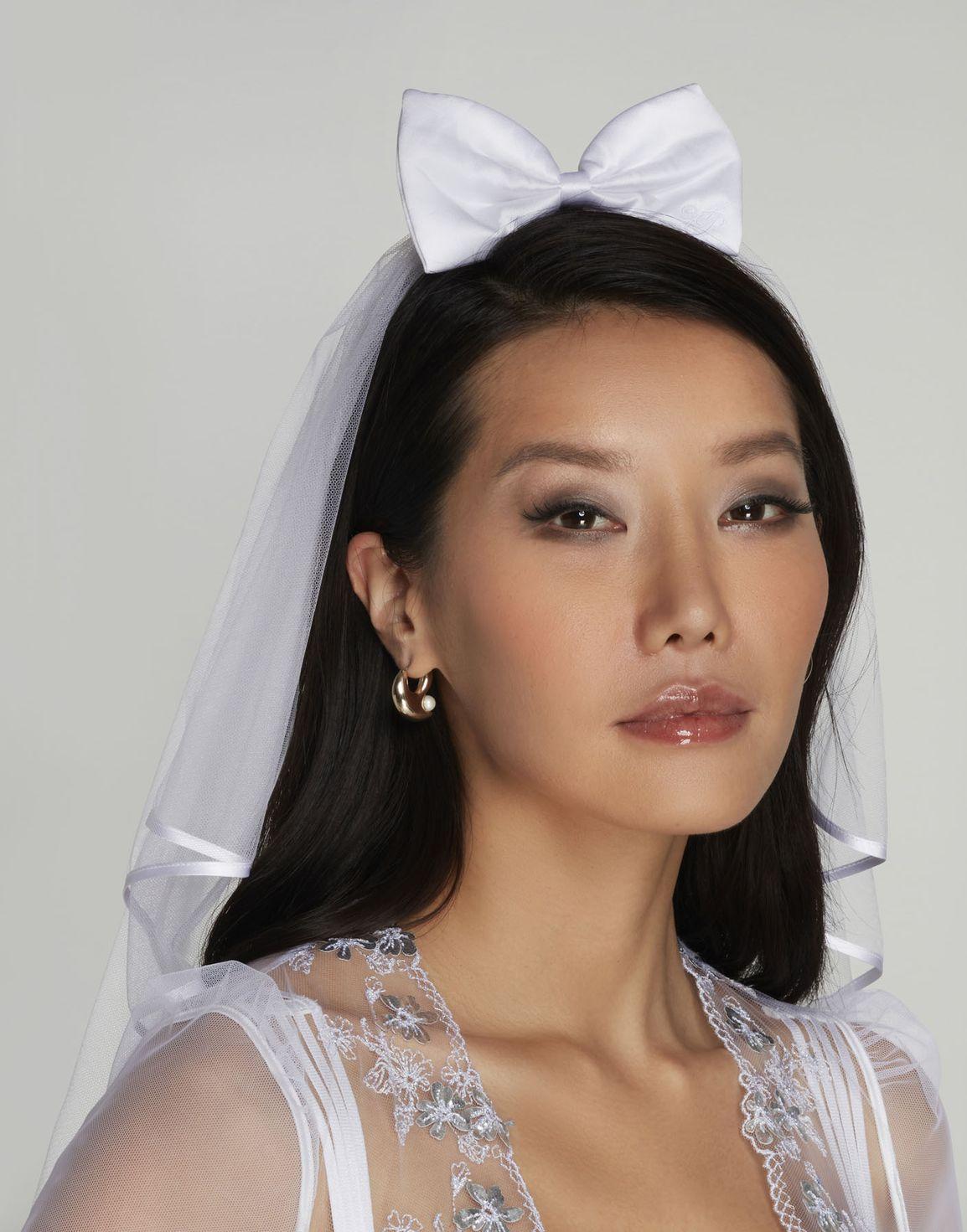 Frannie Veil Headpiece White | Agent Provocateur