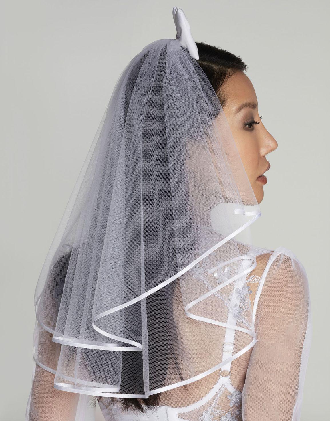 Frannie Veil Headpiece White | Agent Provocateur