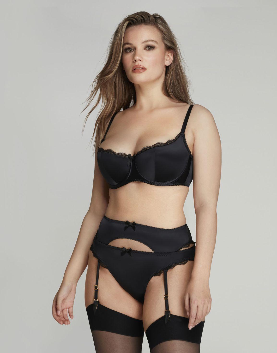 Sloane Suspender Black | Agent Provocateur