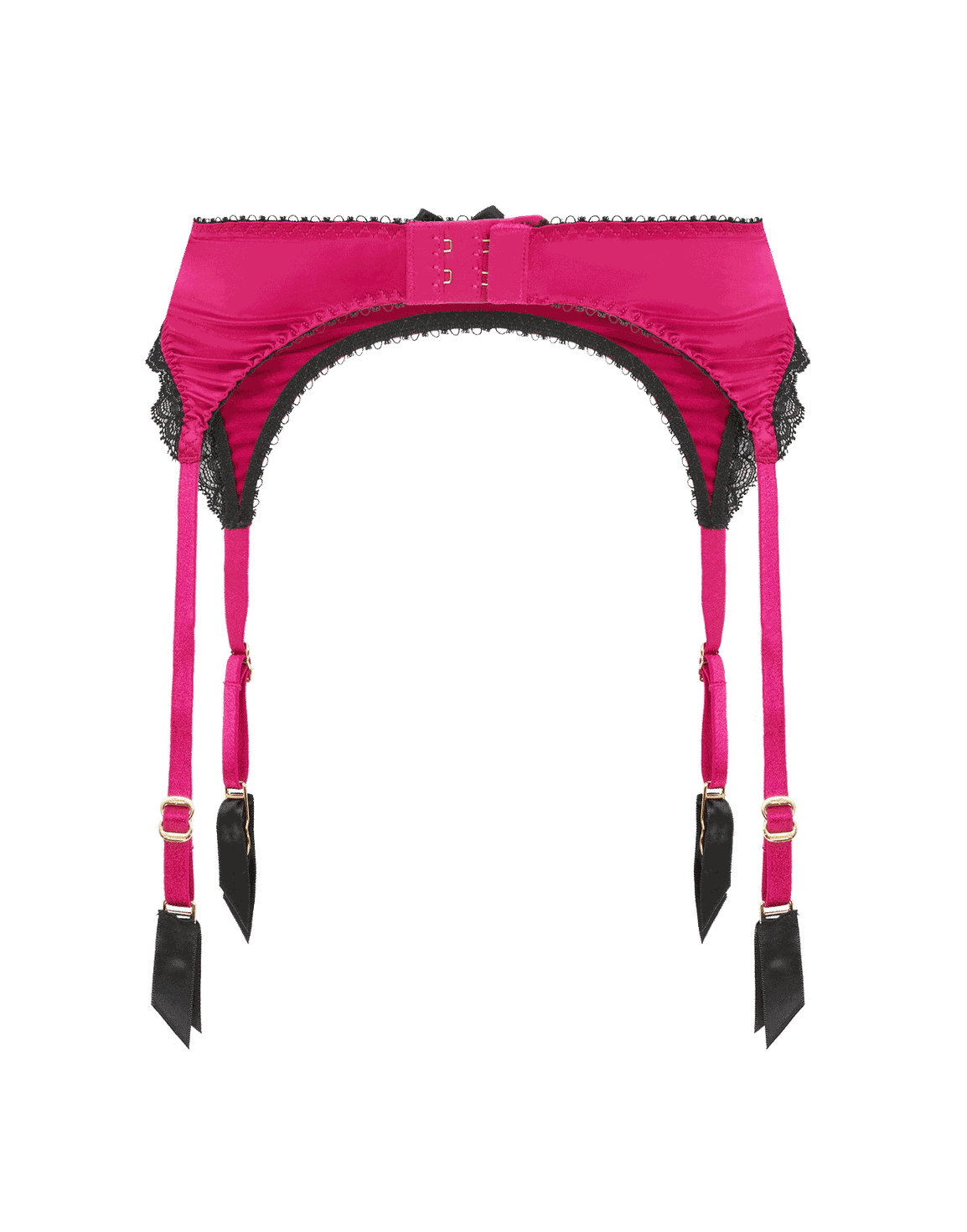 Sloane Suspender Fuchsia/Black | Agent Provocateur