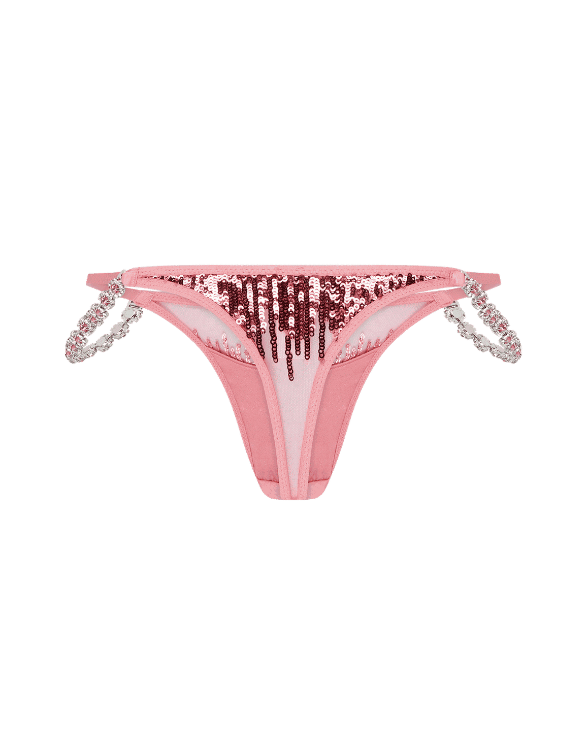 Calista Thong Pink/Silver | Agent Provocateur