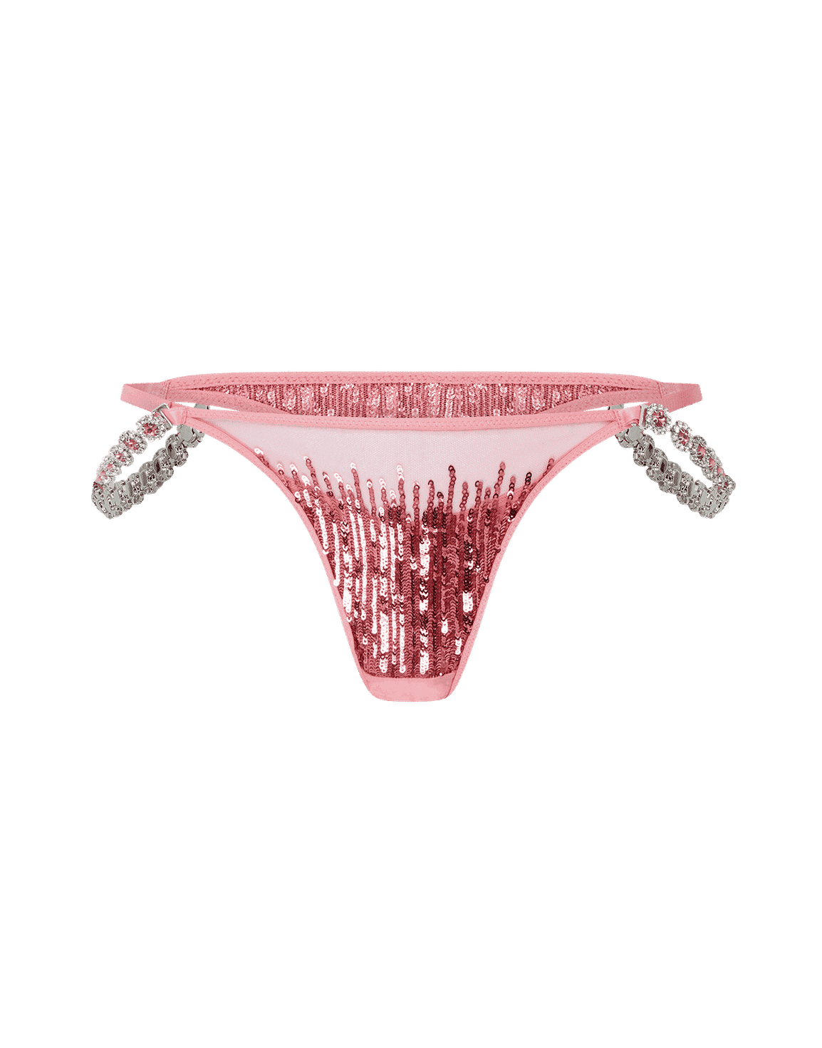 Calista Thong Pink/Silver | Agent Provocateur