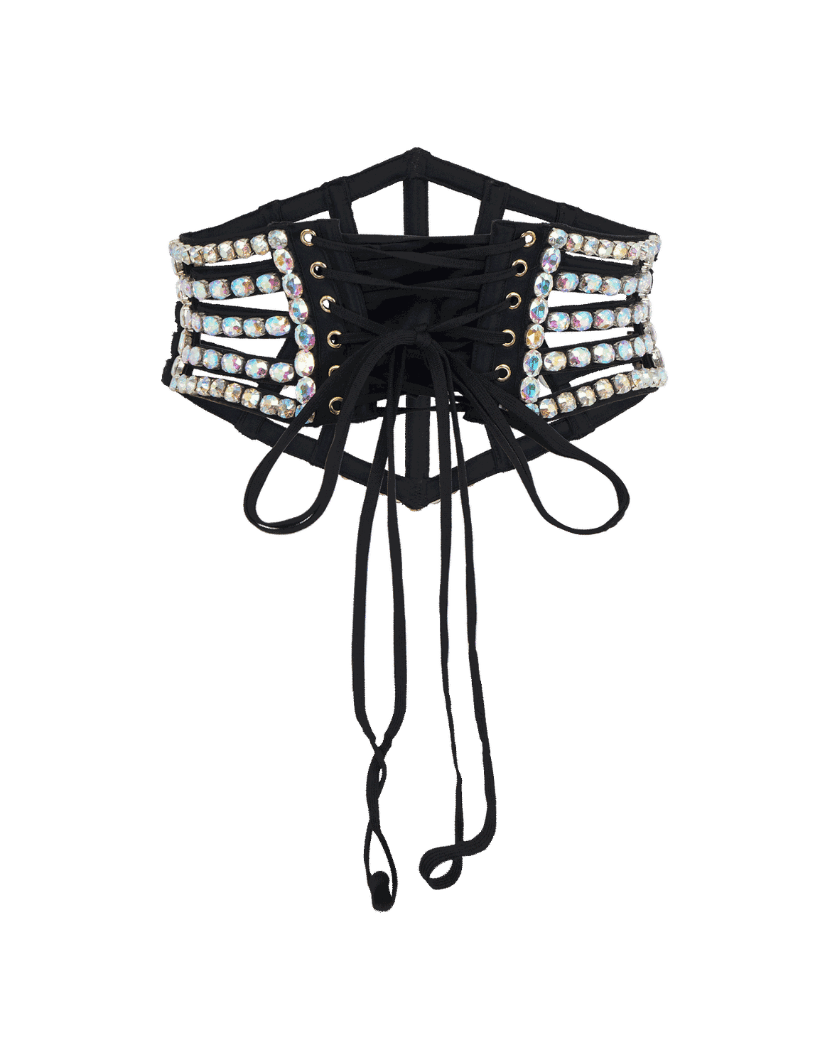 Yulia Waspie Crystal/Black | Agent Provocateur