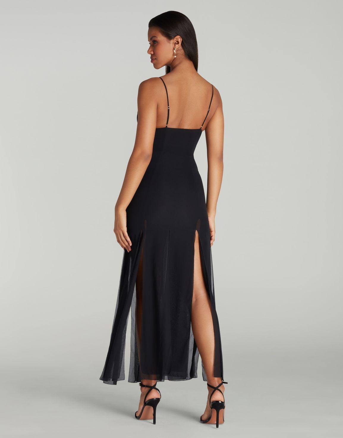 Lillee Long Dress Black | Agent Provocateur