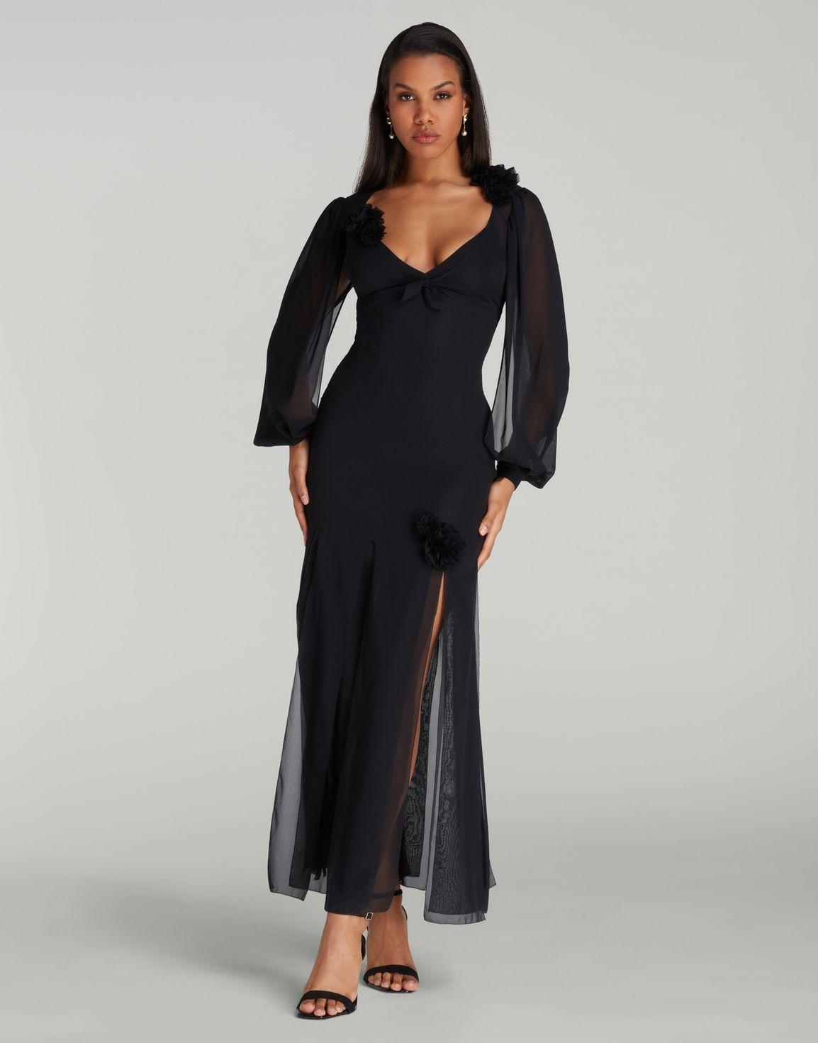 Lillee Long Dress Black | Agent Provocateur