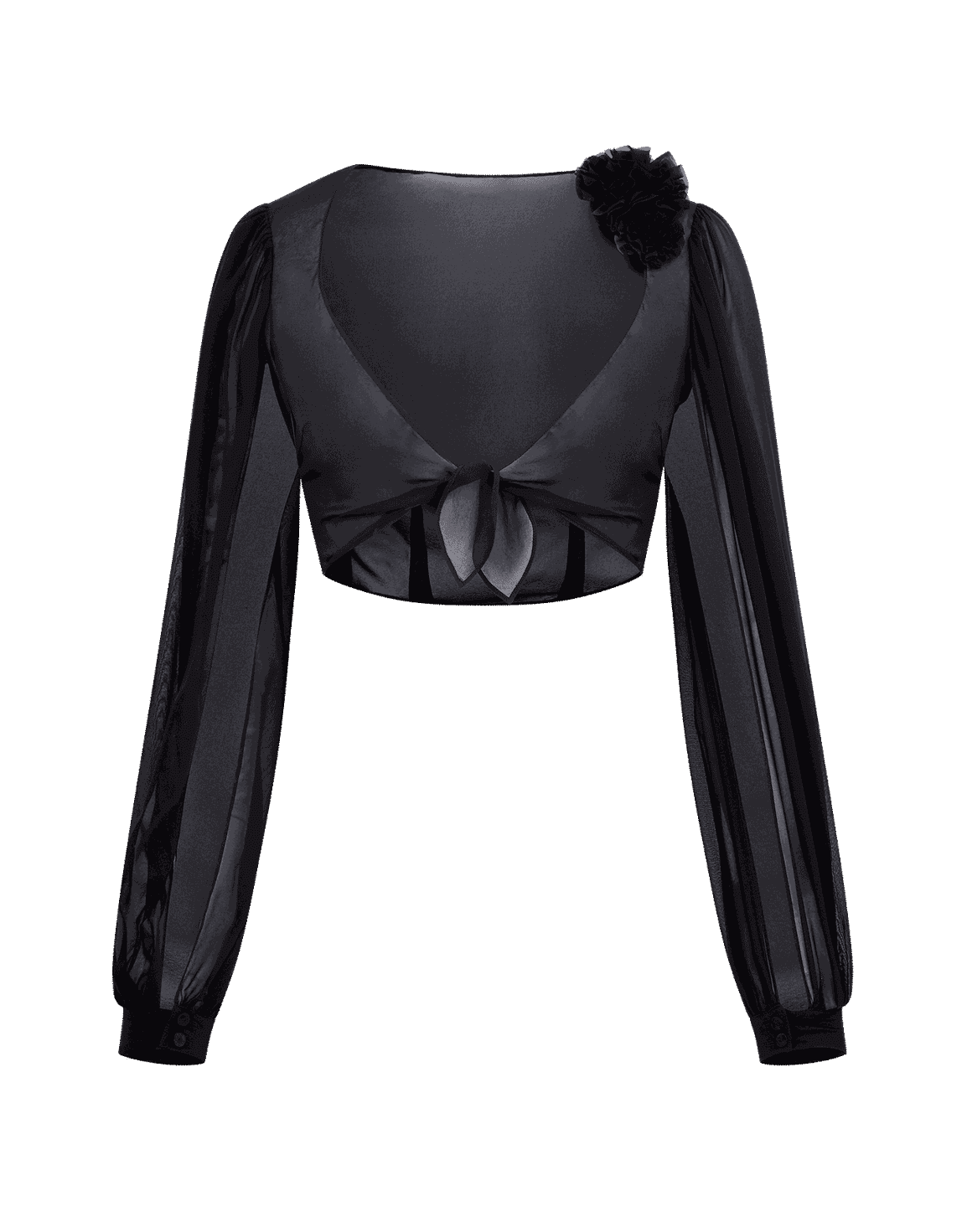 Lillee Cropped Jacket Black | Agent Provocateur