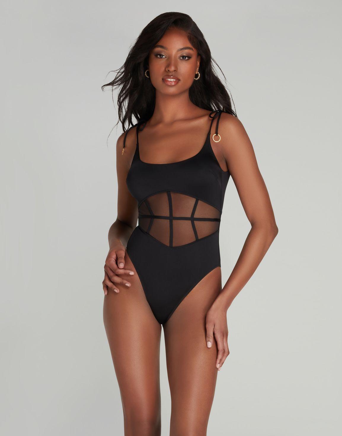 Storme Swimsuit Black | Agent Provocateur