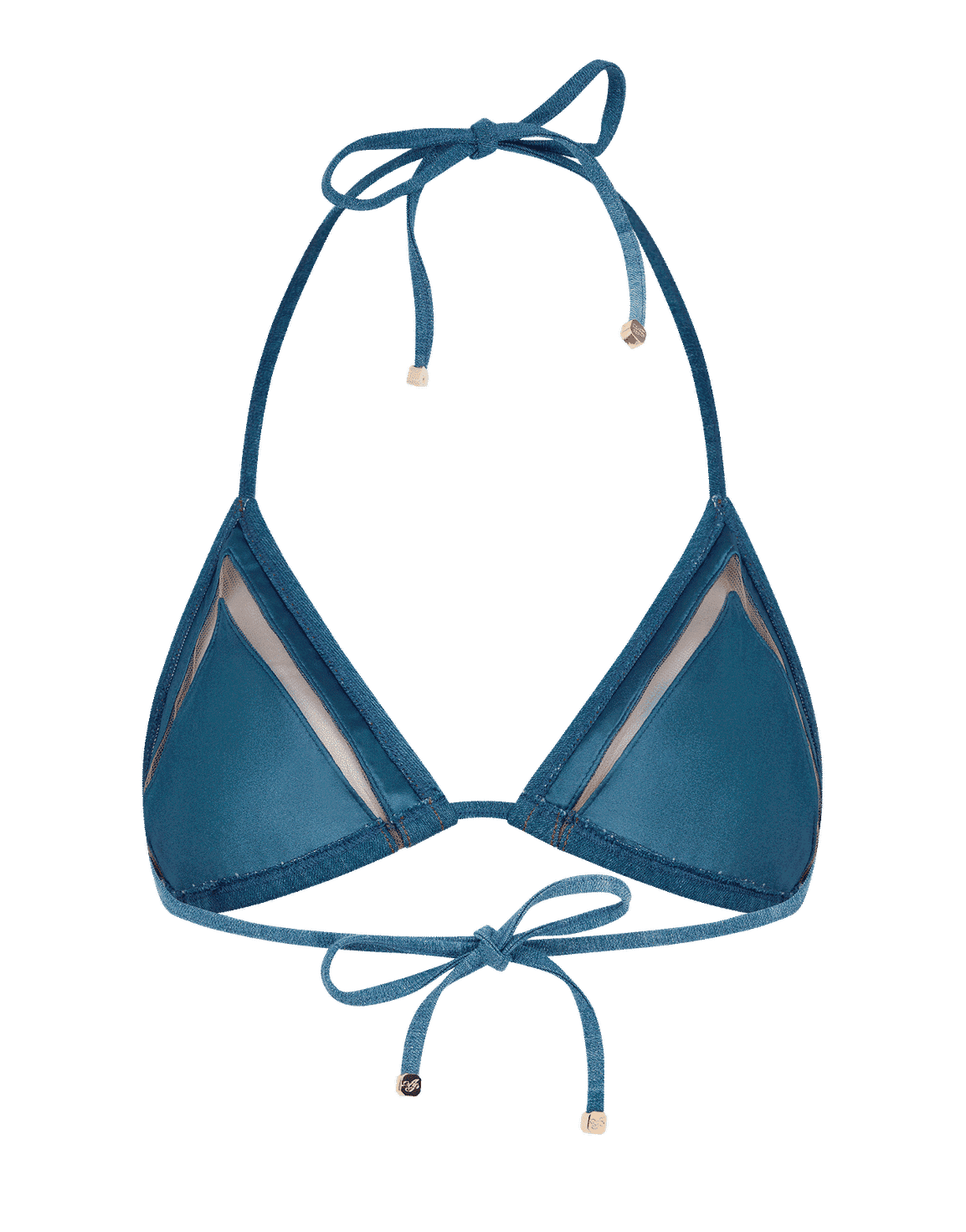 Ellah Bikini Top Denim | Agent Provocateur