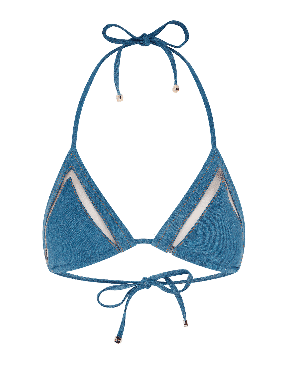 Ellah Bikini Top Denim | Agent Provocateur