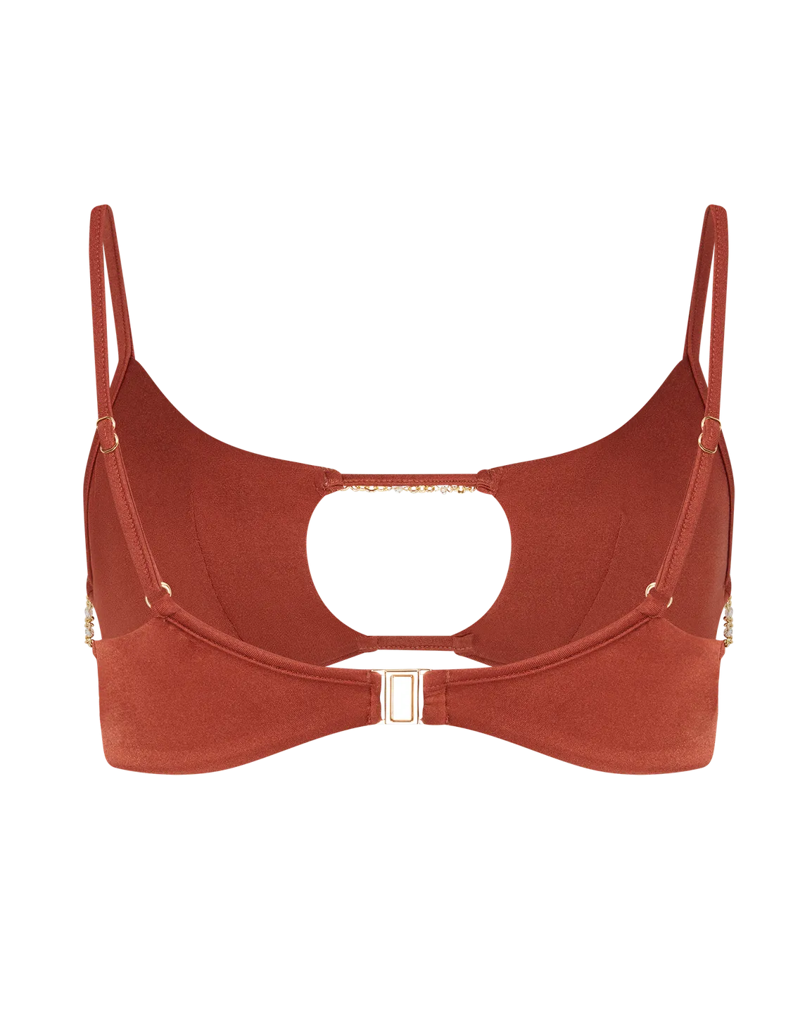 Christiana Bikini Top Brown | Agent Provocateur