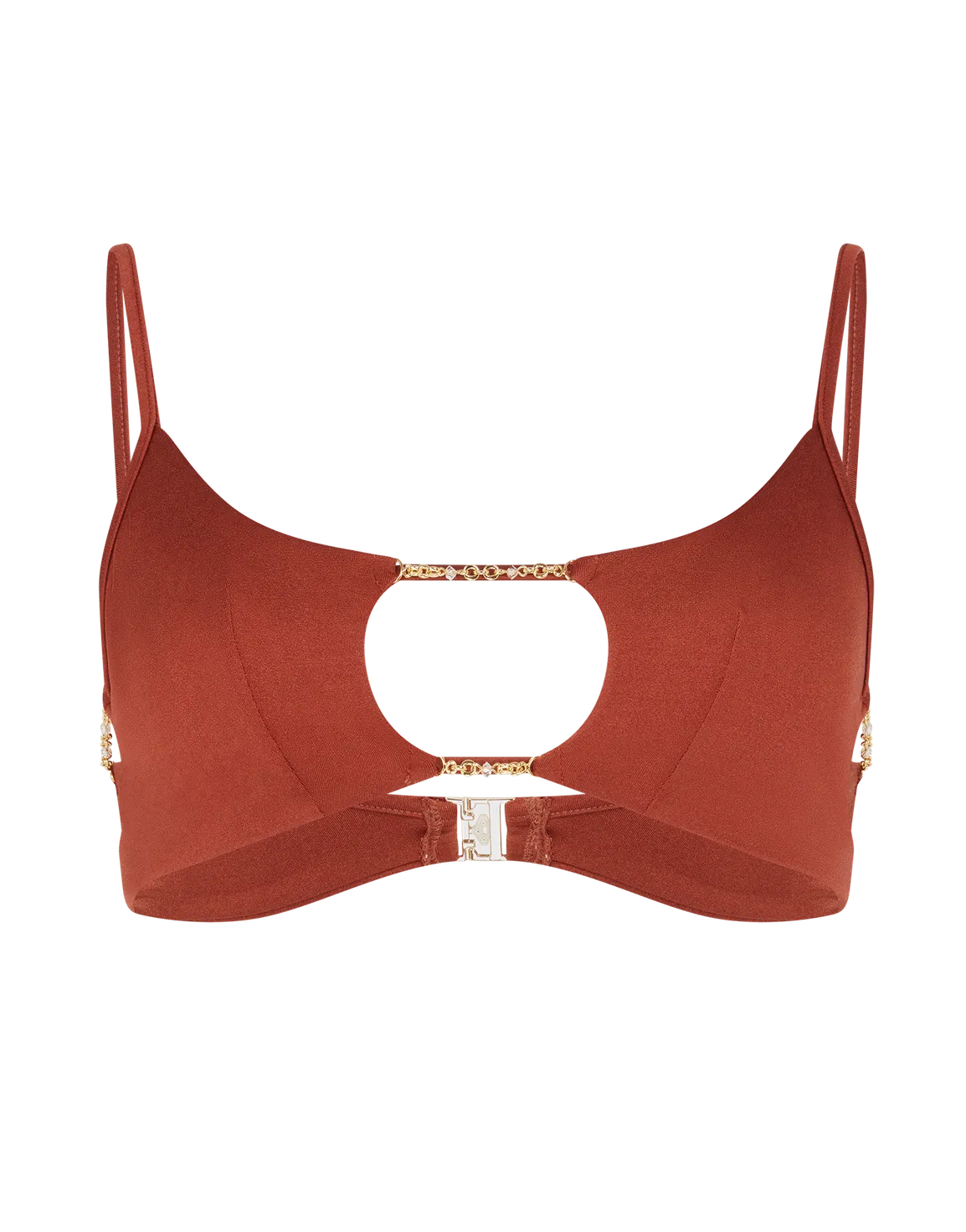 Christiana Bikini Top Brown | Agent Provocateur