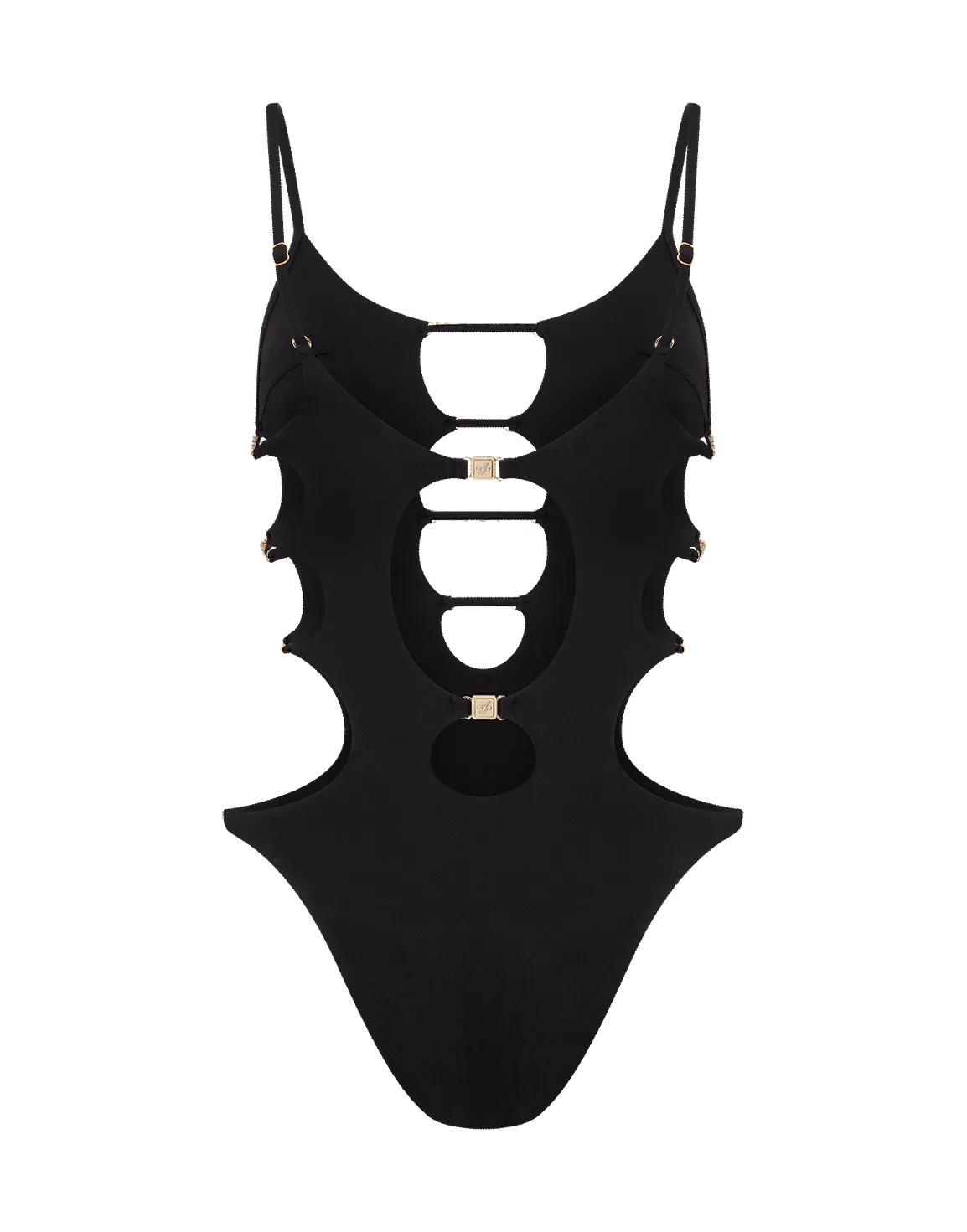 Christiana Swimsuit Black/Gold | Agent Provocateur