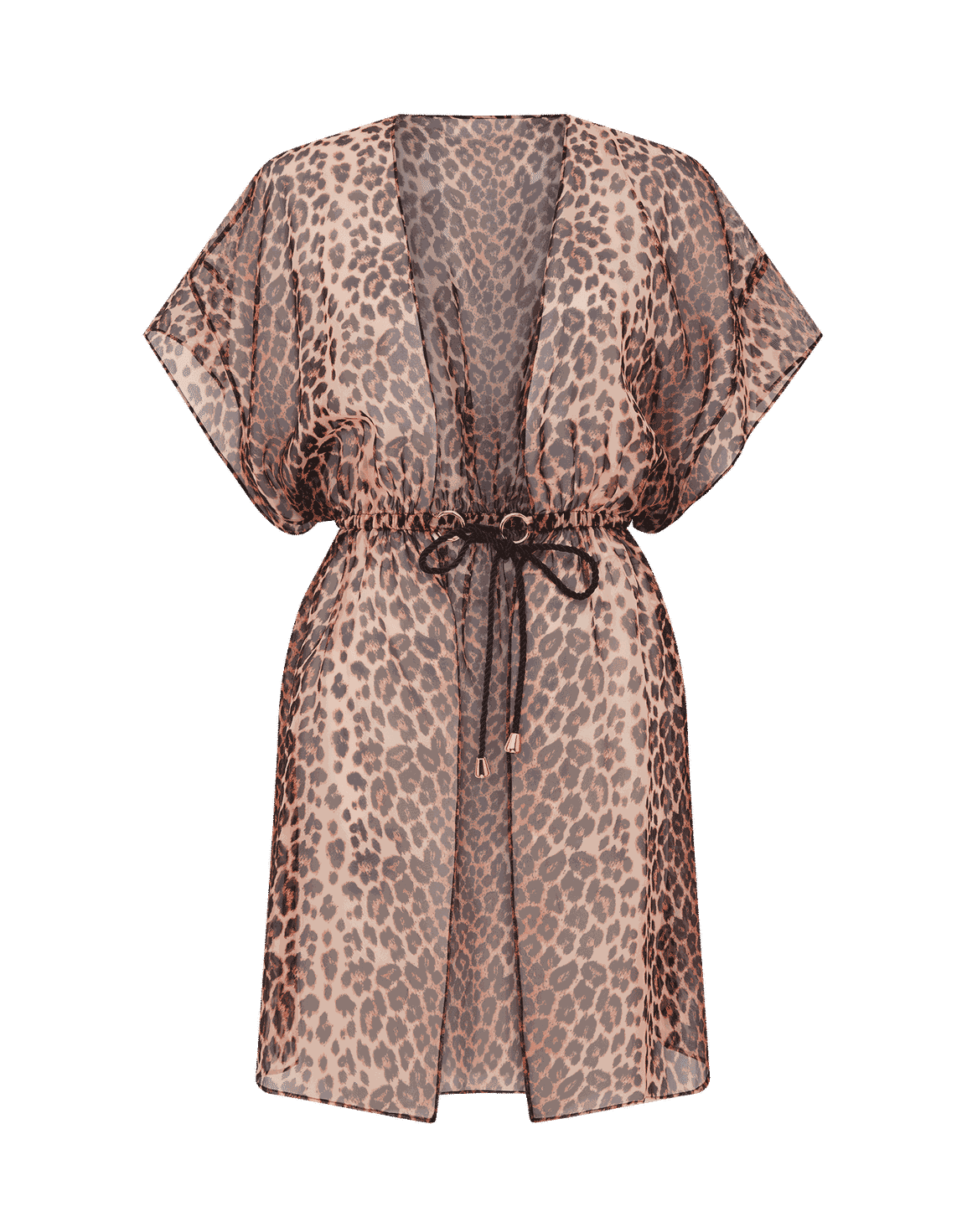 Evelyn Short Kaftan Leopard | Agent Provocateur