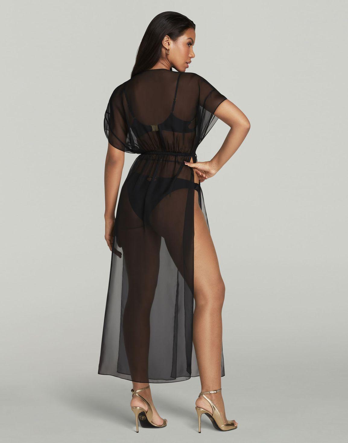Evelyn Long Kaftan Black | Agent Provocateur
