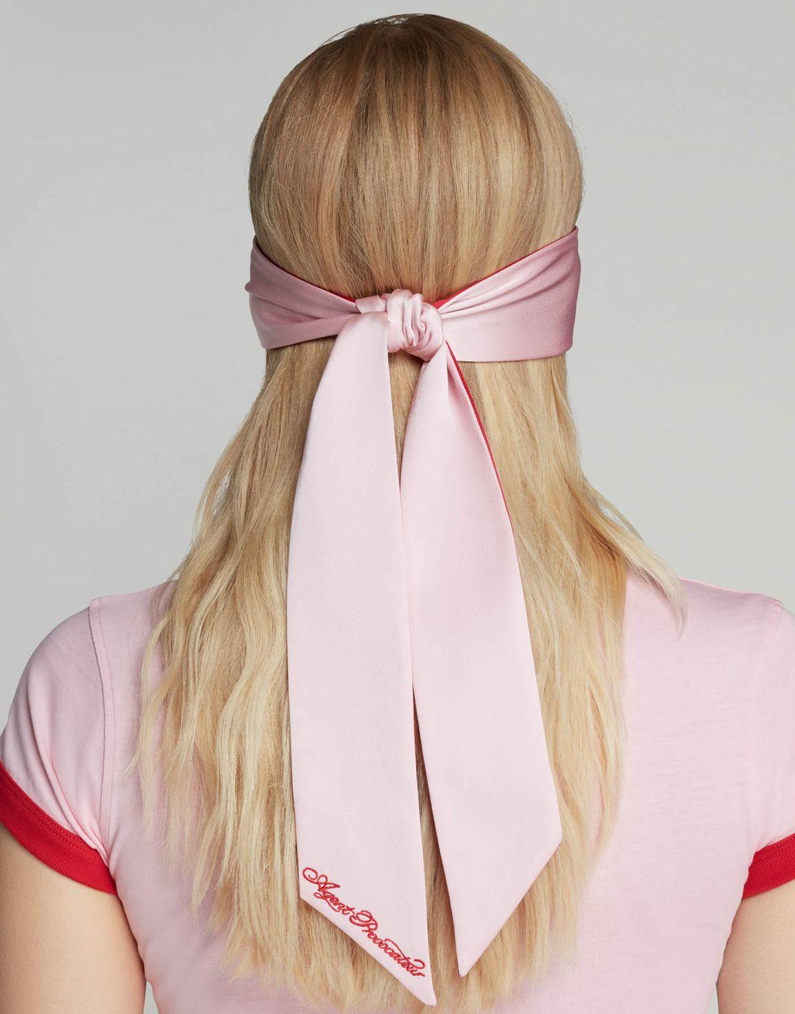 Lick Me Eye Mask Baby Pink/Red | Agent Provocateur