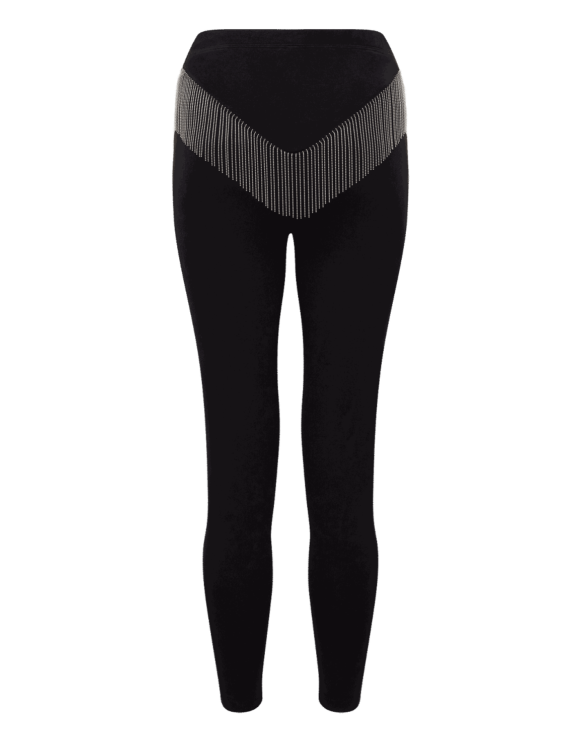 Nadiah Leggings Black/Silver | Agent Provocateur