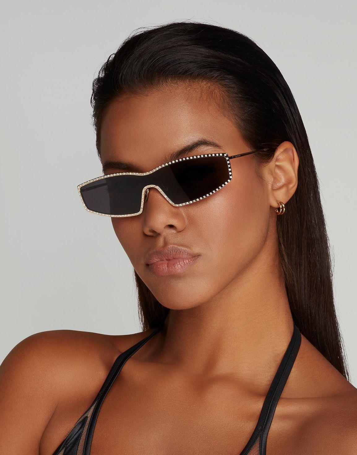 Scarlette Sunglasses Gold/Black | Agent Provocateur