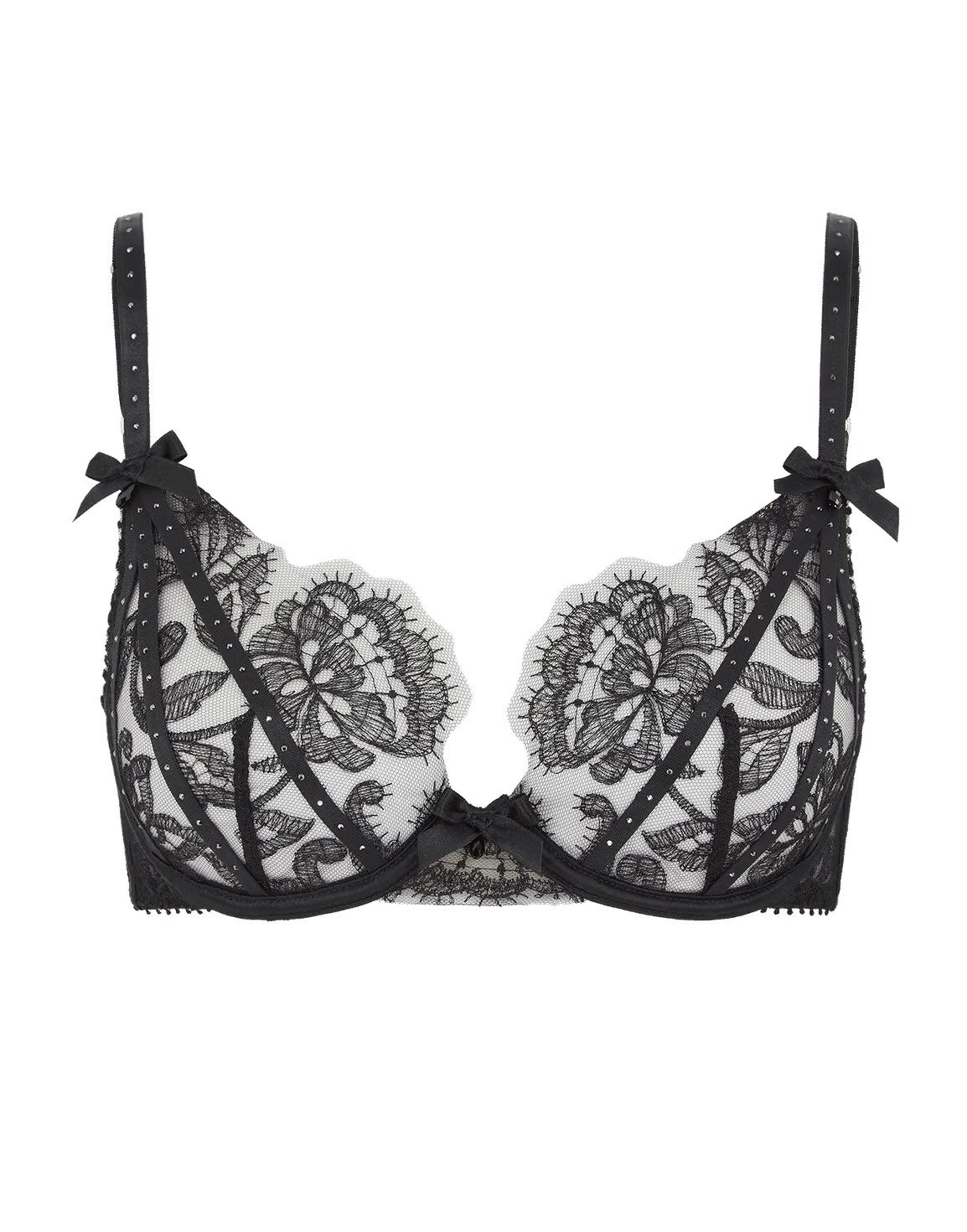 Krystabell Plunge Underwired Bra | Agent Provocateur