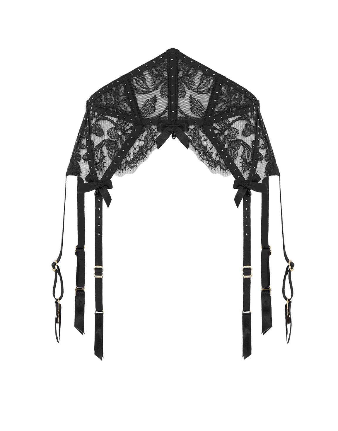 Krystabell Suspender Black | Agent Provocateur