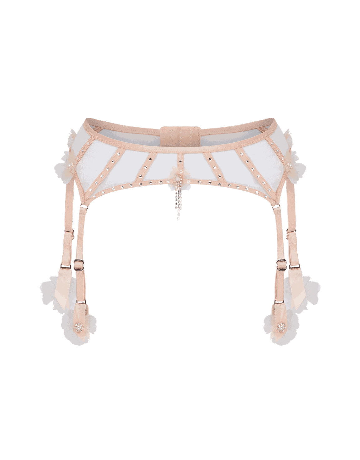 Evangelene Suspender Sand | Agent Provocateur