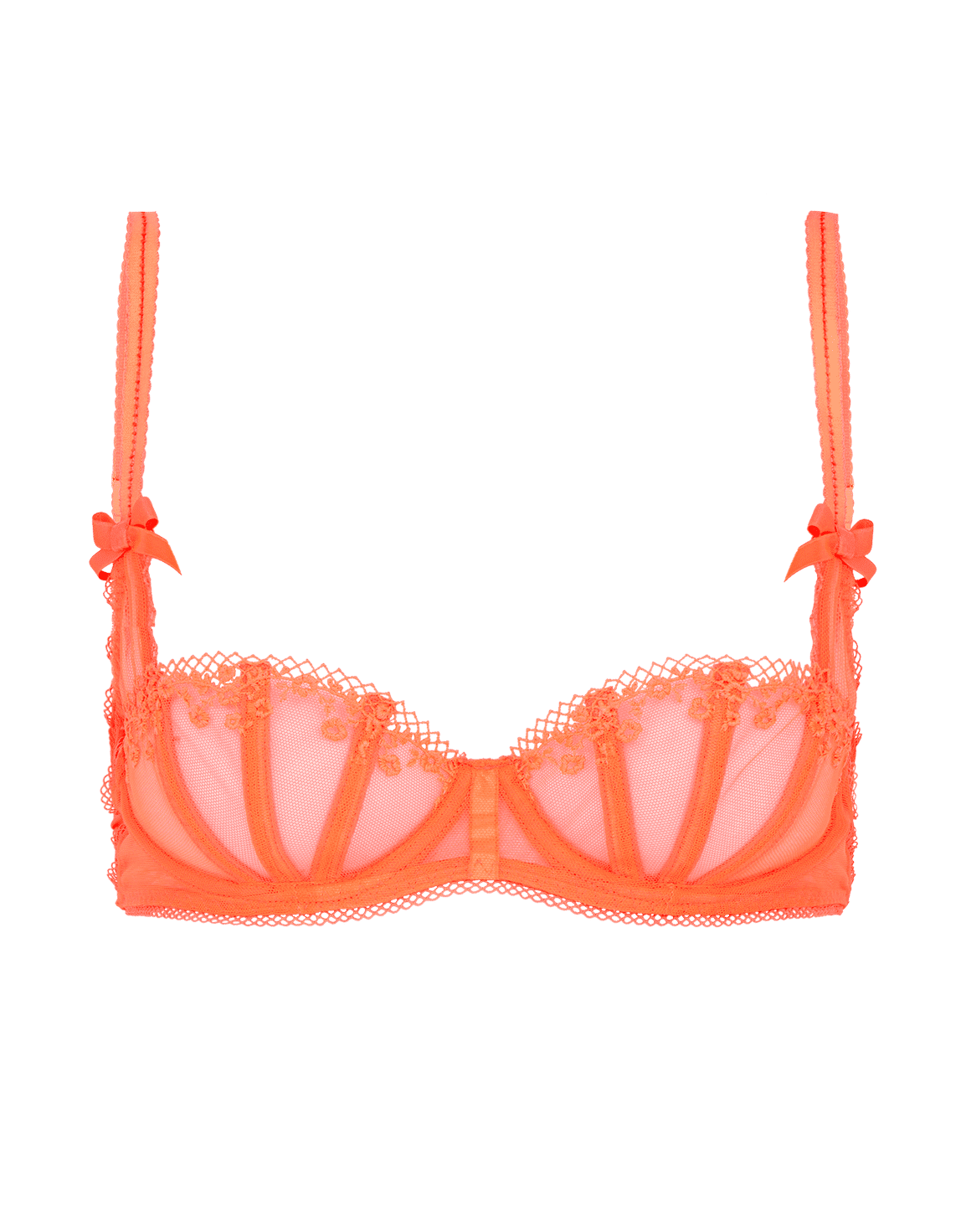 Florina Balconette Underwired Bra Neon Orange | Agent Provocateur