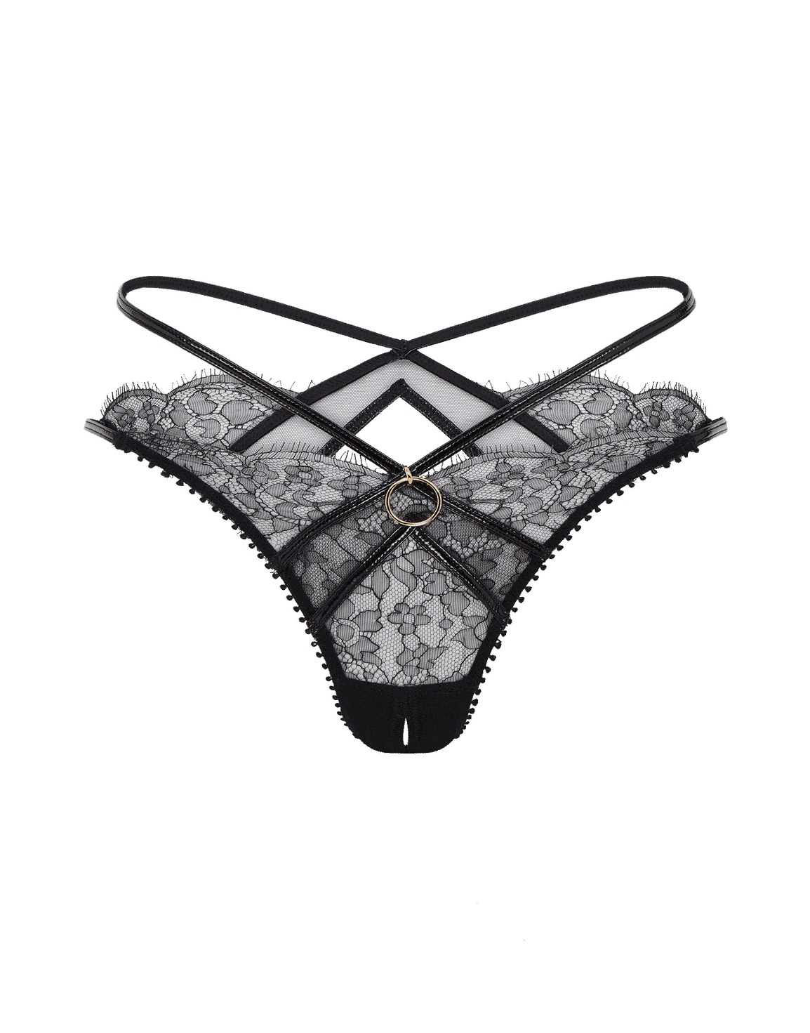 Foxie Ouvert Black | Agent Provocateur