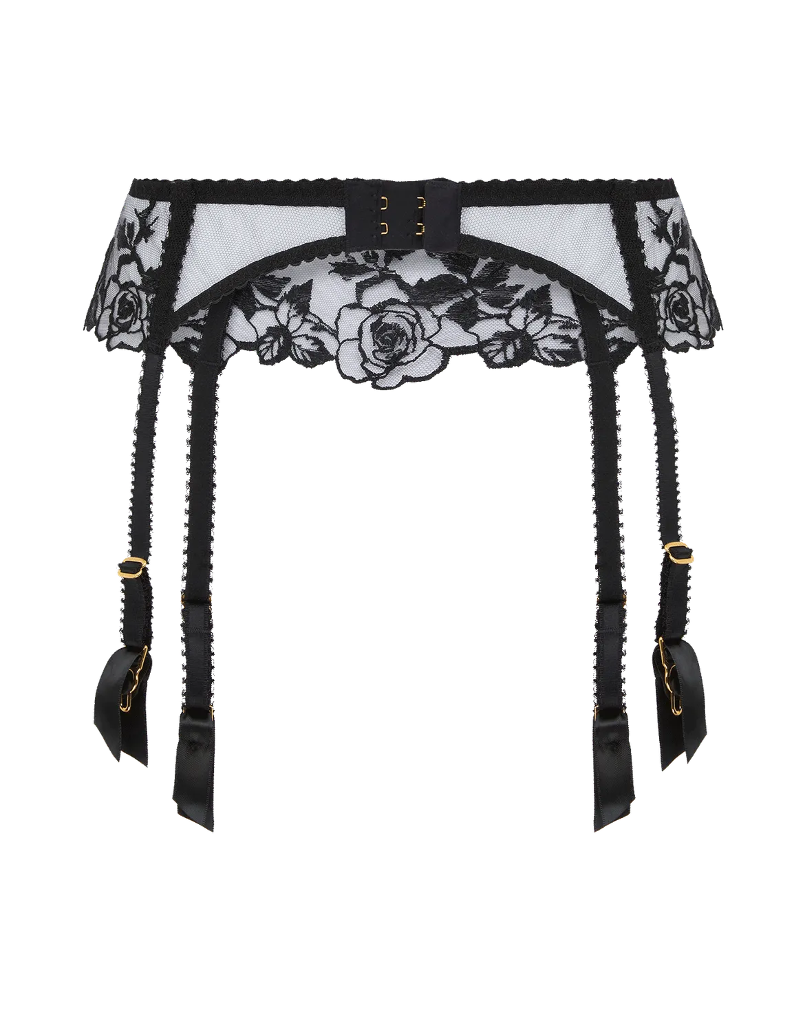 Callypso Suspender Black | Agent Provocateur
