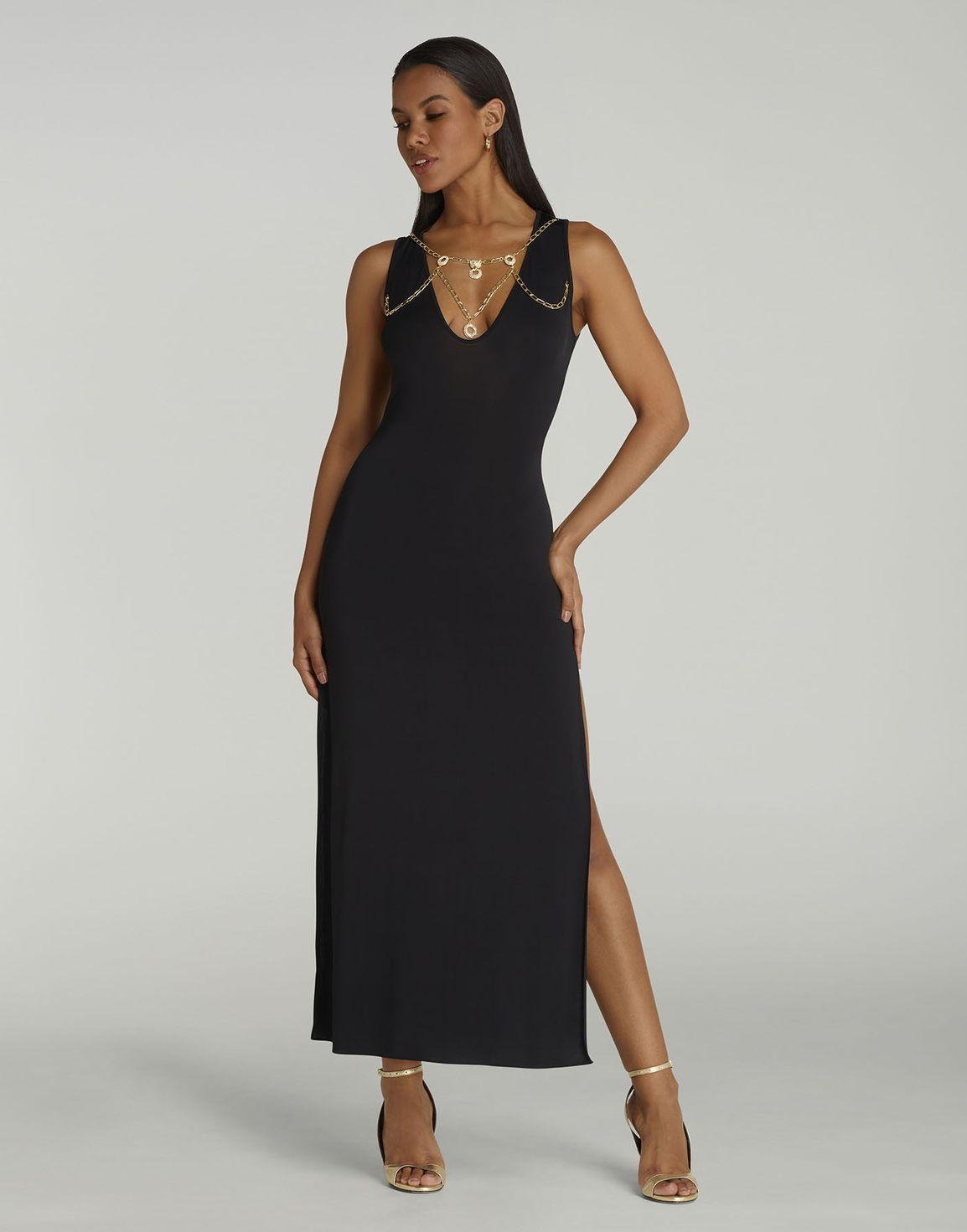 Haislee Cover Up Black/Gold | Agent Provocateur