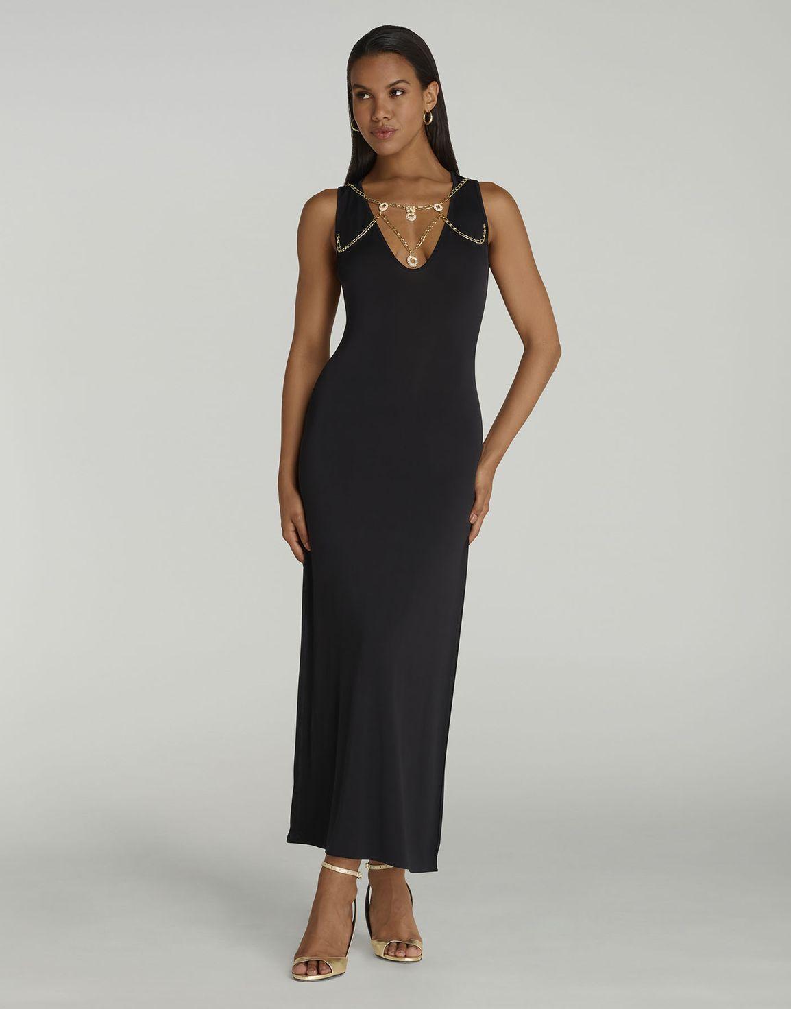 Haislee Cover Up Black/Gold | Agent Provocateur