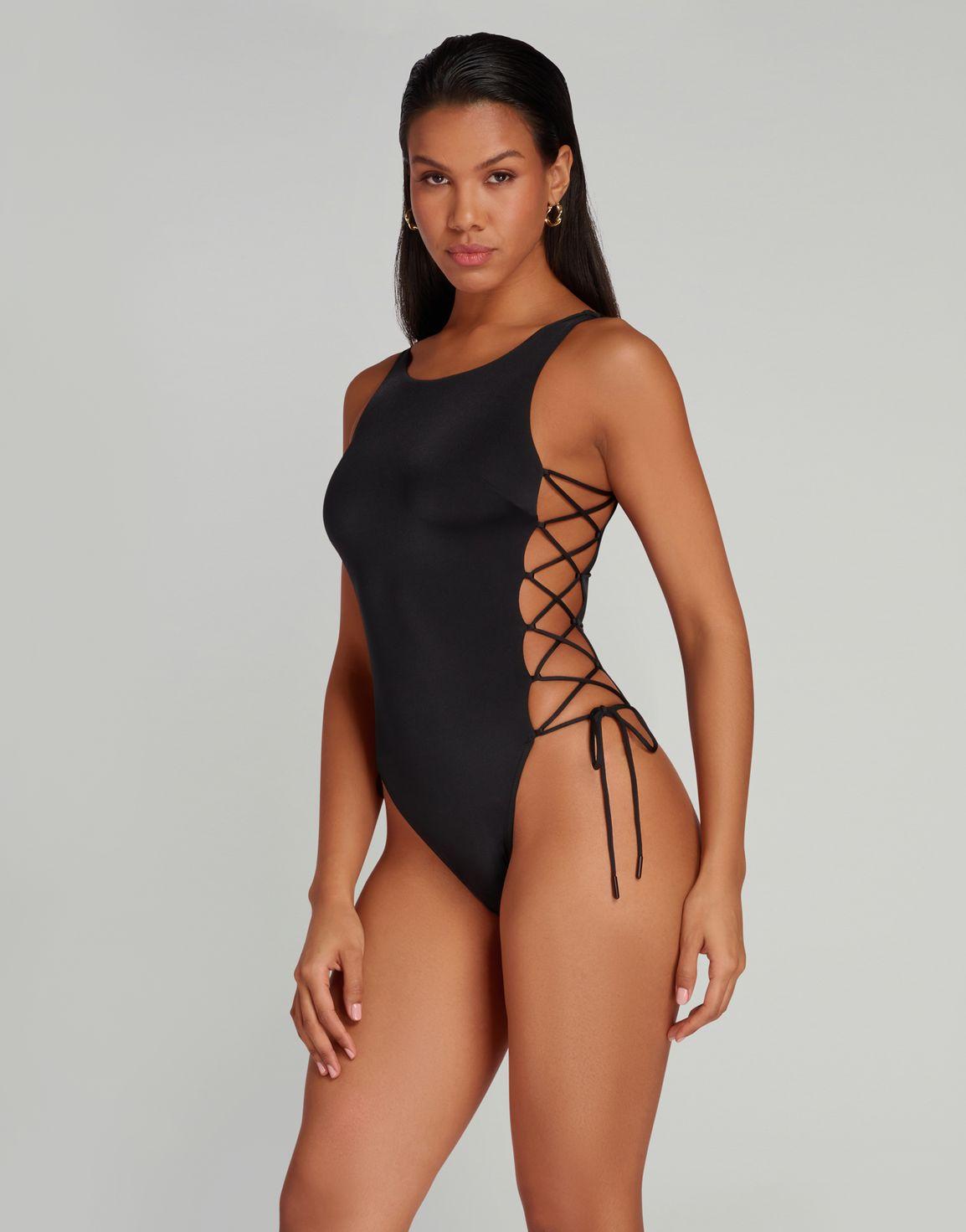 Sellena Swimsuit Black | Agent Provocateur