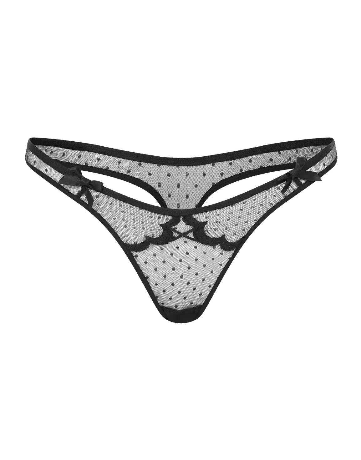 Katanah Thong Black | Agent Provocateur